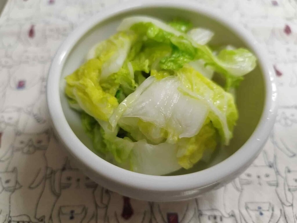 らでぃっしゅぼーやの白菜の塩浅漬け画像